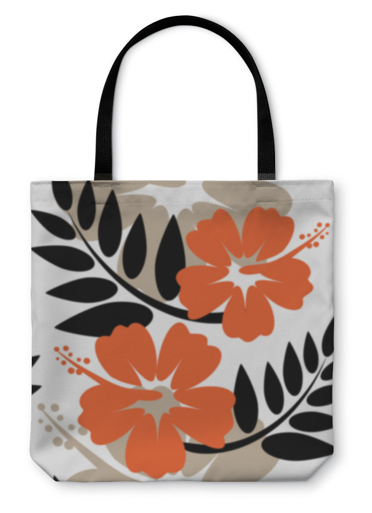 Hibiscus Flower Tote Bag
