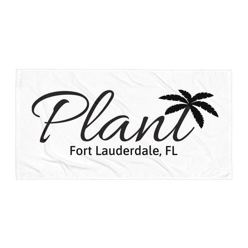 Local PlanT Beach Towel - Fort Lauderdale